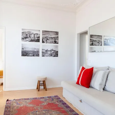 公寓 Alfama Amazing Scenic River And View Charming With 2 Bedrooms And Ac 19th Century Building